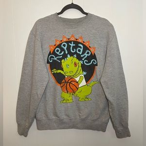 Rare Vintage Toronto Raptors / Reptars Rugrats NBA Sweatshirt Size Large